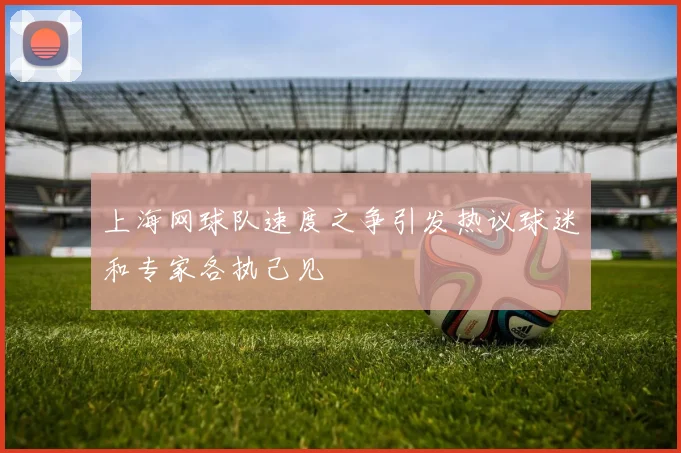 上海网球队速度之争引发热议球迷和专家各执己见